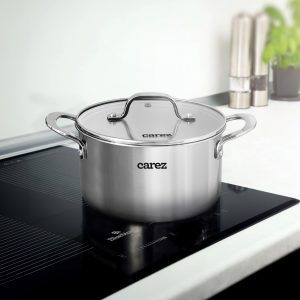 Nồi Inox Cao Cấp Carez CPC871 3 kích thước 16cm 20cm 24cm