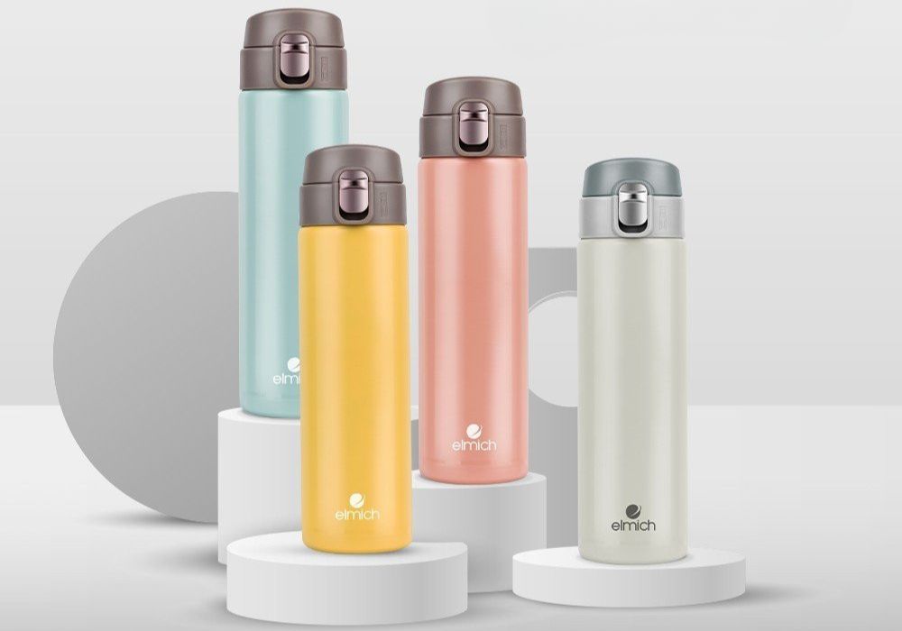 Bình giữ nhiệt Elmich EL-8295P SUS 304 cao cấp (500ml)