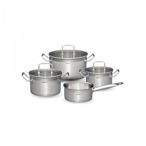 Bộ Nồi Cao Cấp Inox 3 Đáy Carez CPC656SI-04 món